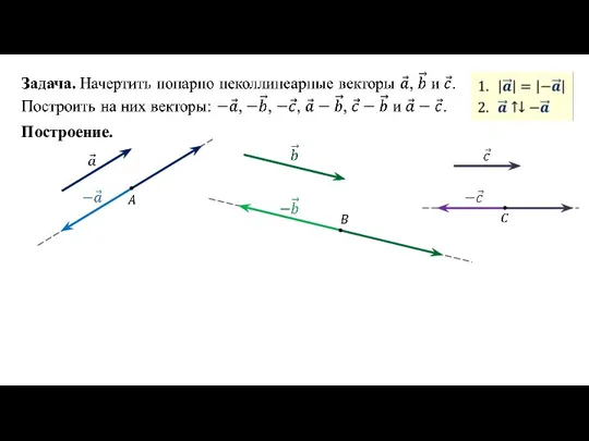 Построение.