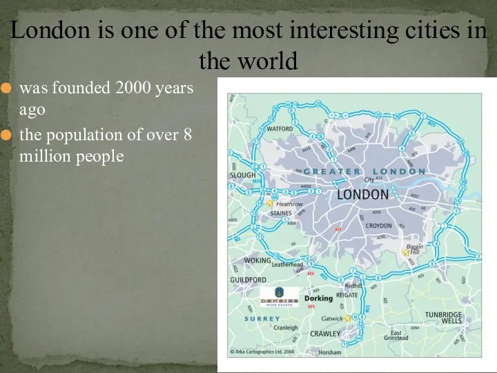 was founded 2000 years ago the population of over 8 million people