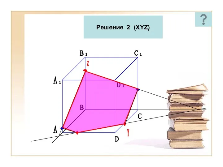 Решение 2 (XYZ) A C D В Y Z