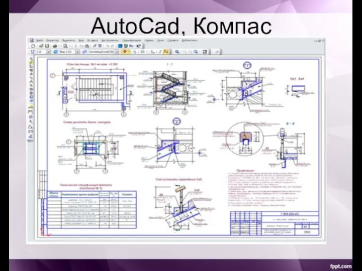 AutоCad, Компас