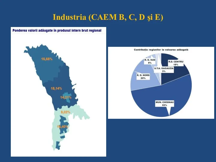 Industria (CAEM B, C, D şi E)