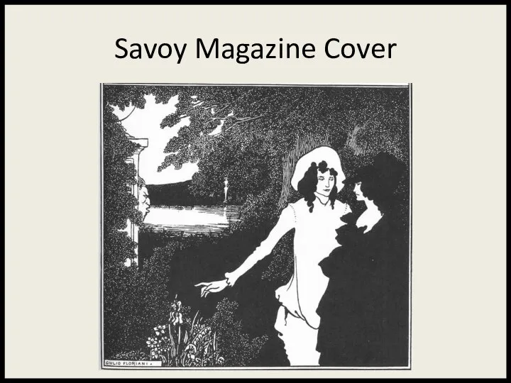 Savoy Magazine Cover