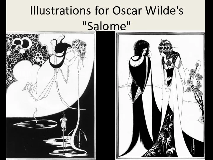 Illustrations for Oscar Wilde's "Salome"