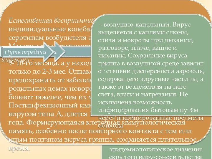 Эпидемиология человек с явными и стёртыми формами болезни. Эпидемиологическую опасность больного человека