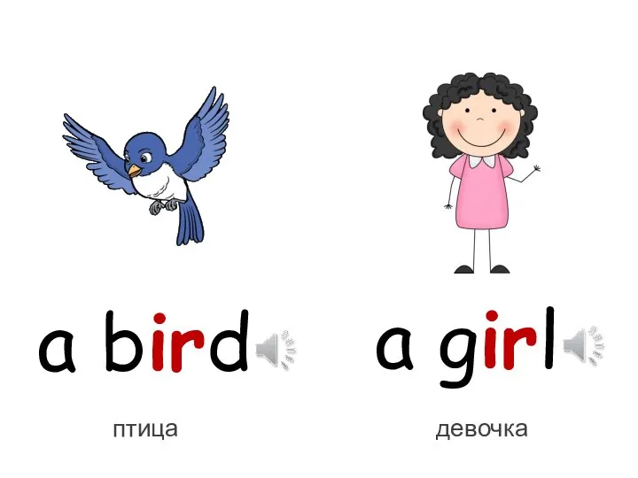 a bird a girl
