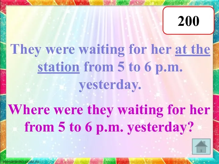 200 They were waiting for her at the station from 5 to