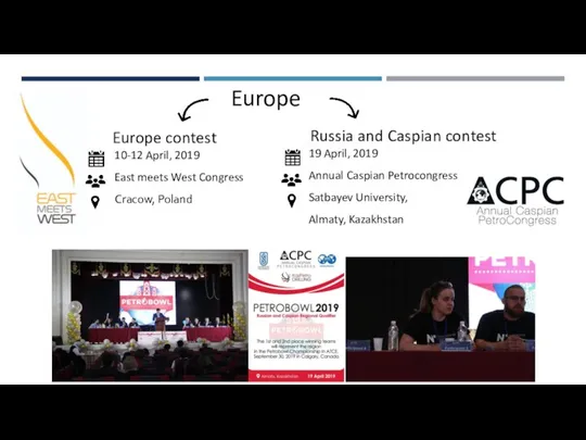 Europe Europe contest 10-12 April, 2019 East meets West Congress Cracow, Poland