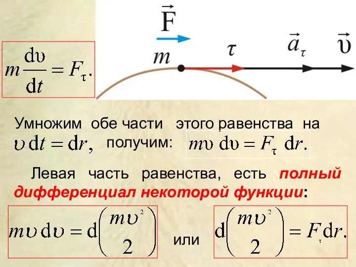 Умножим обе части этого равенства на получим: Левая часть равенства, есть полный дифференциал некоторой функции: или