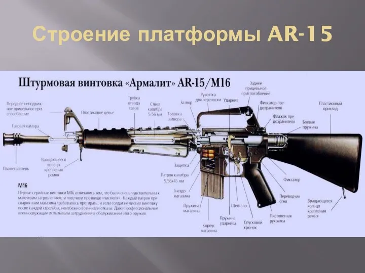 Строение платформы AR-15