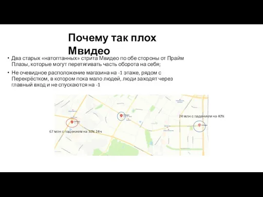 Два старых «натоптанных» стрита Мвидео по обе стороны от Прайм Плазы, которые