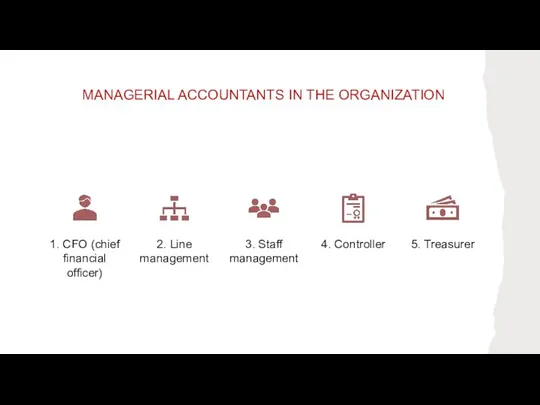 MANAGERIAL ACCOUNTANTS IN THE ORGANIZATION