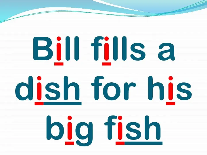 Bill fills a dish for his big fish
