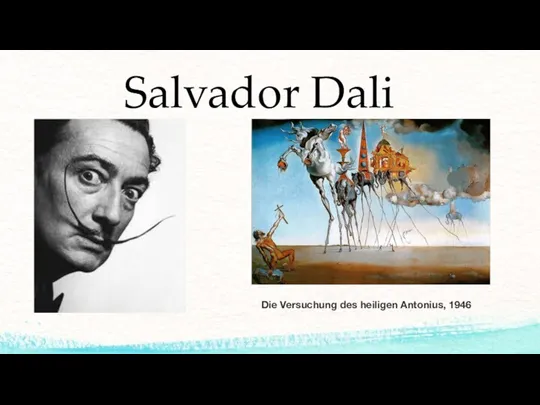 Salvador Dali Die Versuchung des heiligen Antonius, 1946