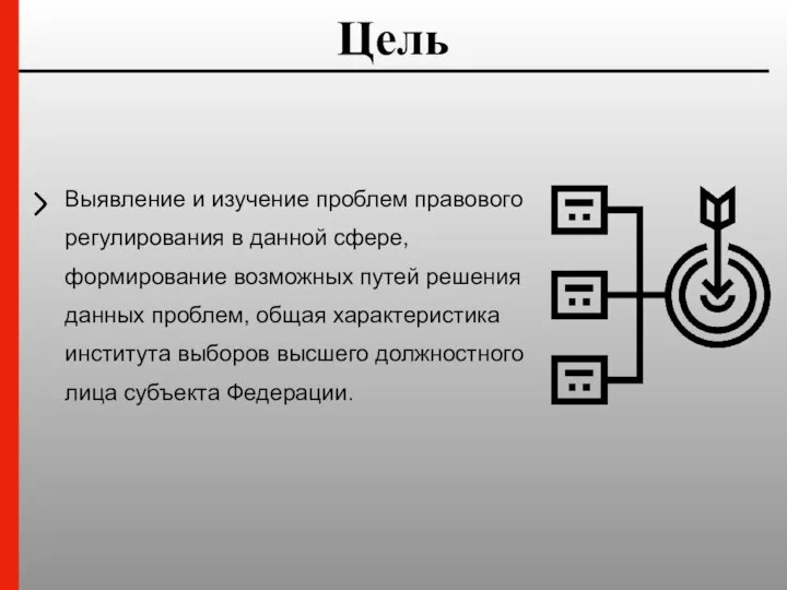 Выявление и изучение проблем правового регулирования в данной сфере, формирование возможных путей