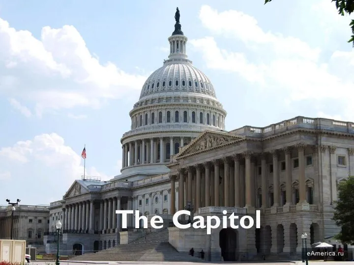 The capital of the USA is Washington The White House The Capitol