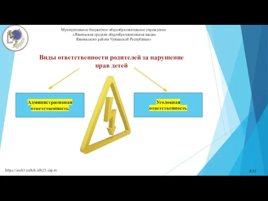 Муниципальное бюджетное общеобразовательное учреждение «Яльчикская средняя общеобразовательная школа Яльчикского района Чувашской Республики»