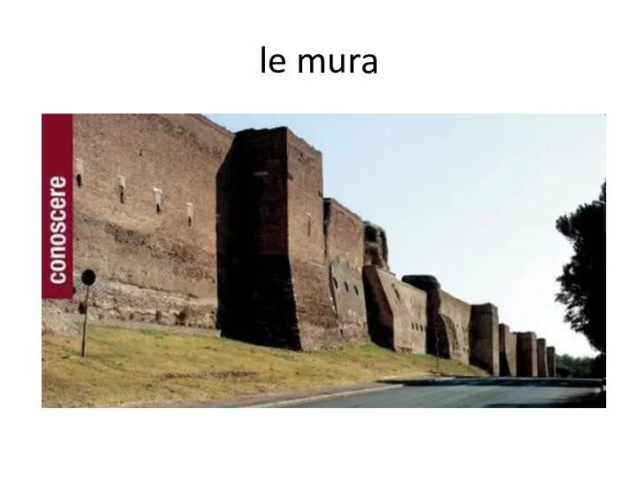 le mura