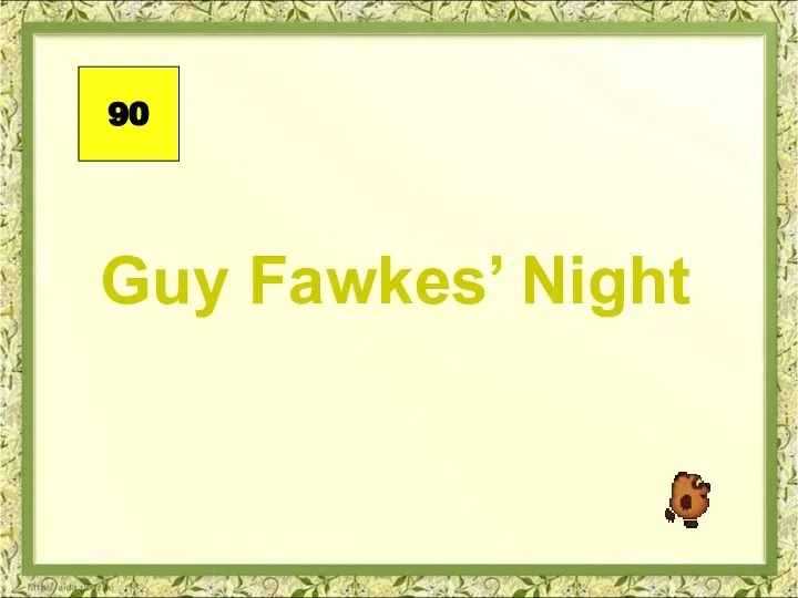 Guy Fawkes’ Night 90