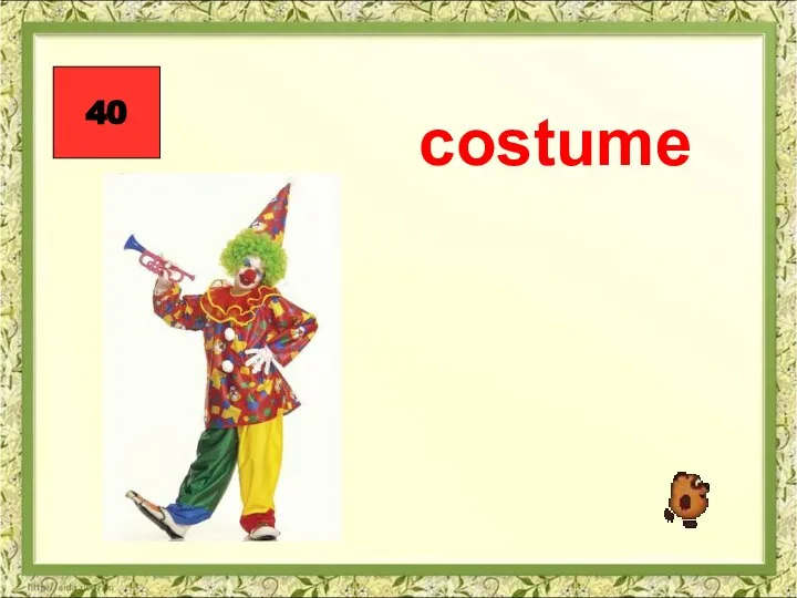 40 costume