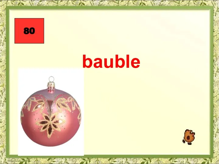 80 bauble