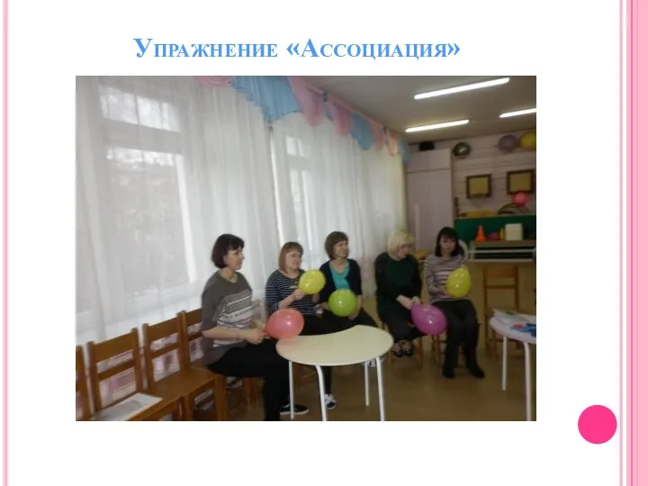 Упражнение «Ассоциация»