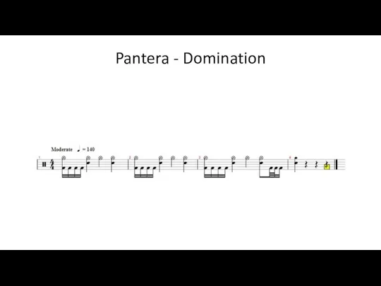 Pantera - Domination