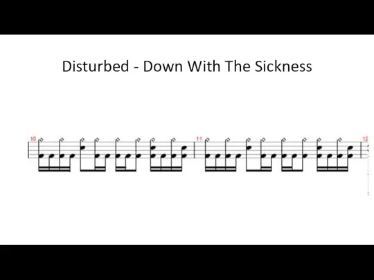 Disturbed - Down With The Sickness