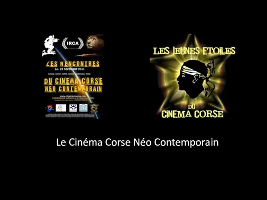 Le Cinéma Corse Néo Contemporain