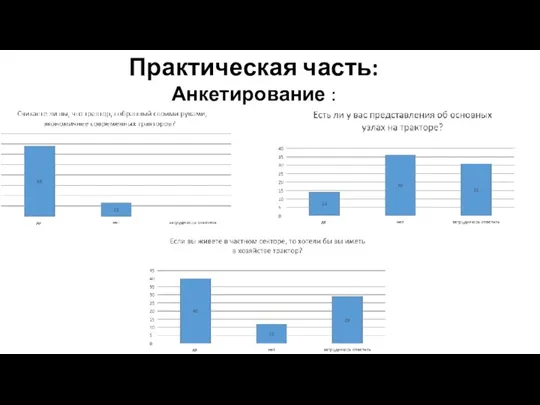 Практическая часть: Анкетирование :