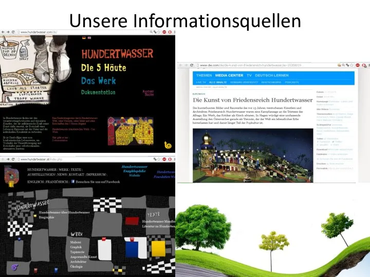 Unsere Informationsquellen