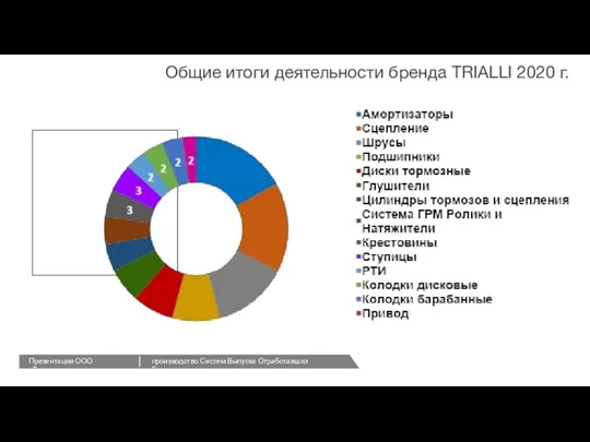 Общие итоги деятельности бренда TRIALLI 2020 г.