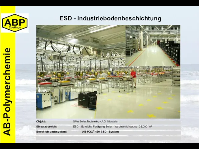 ESD - Industriebodenbeschichtung