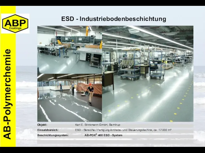 ESD - Industriebodenbeschichtung