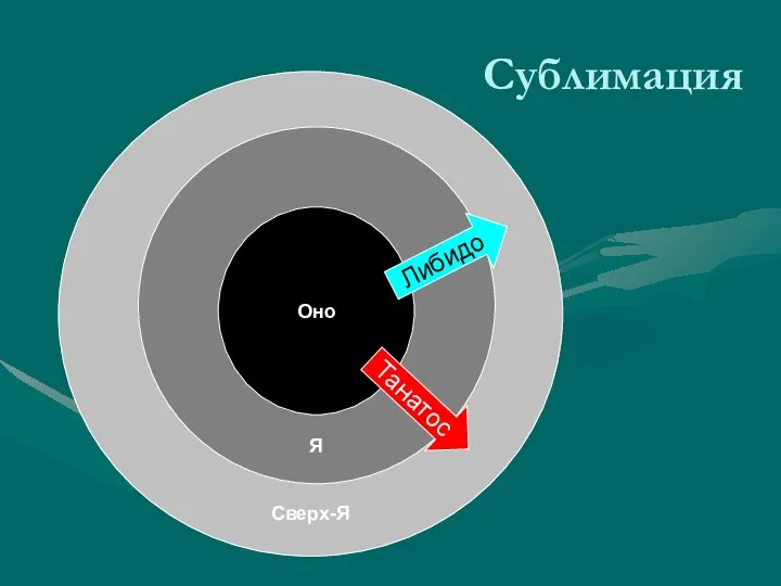 Сверх-Я Я Оно Либидо Танатос Сублимация