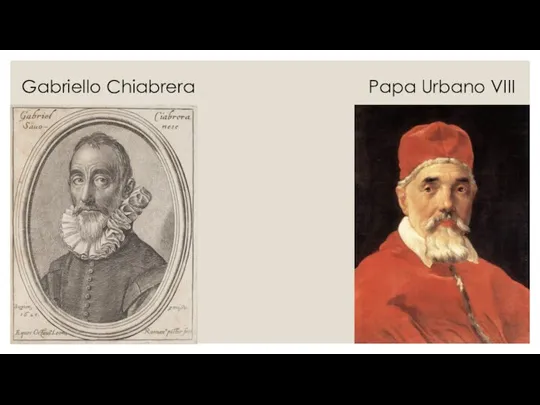 Gabriello Chiabrera Papa Urbano VIII