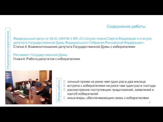 Федеральный закон от 08.05.1994 № 3-ФЗ «О статусе члена Совета Федерации и