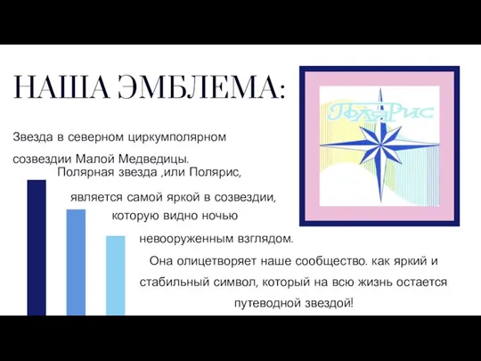 является самой яркой в созвездии, которую видно ночью невооруженным взглядом. Полярная звезда