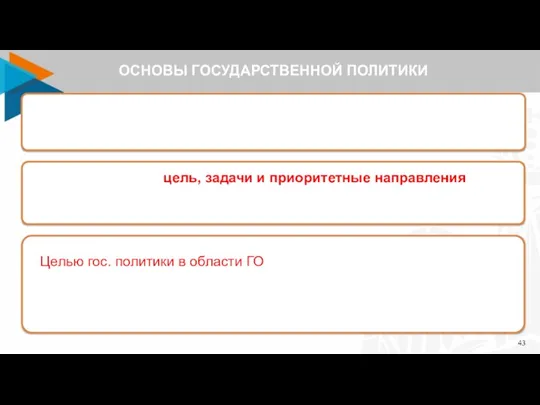 ОСНОВЫ ГОСУДАРСТВЕННОЙ ПОЛИТИКИ