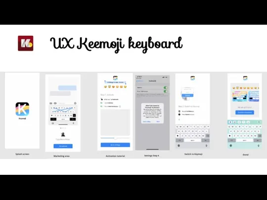 UX Keemoji keyboard