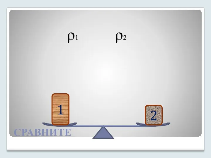 СРАВНИТЕ ρ1 ρ2