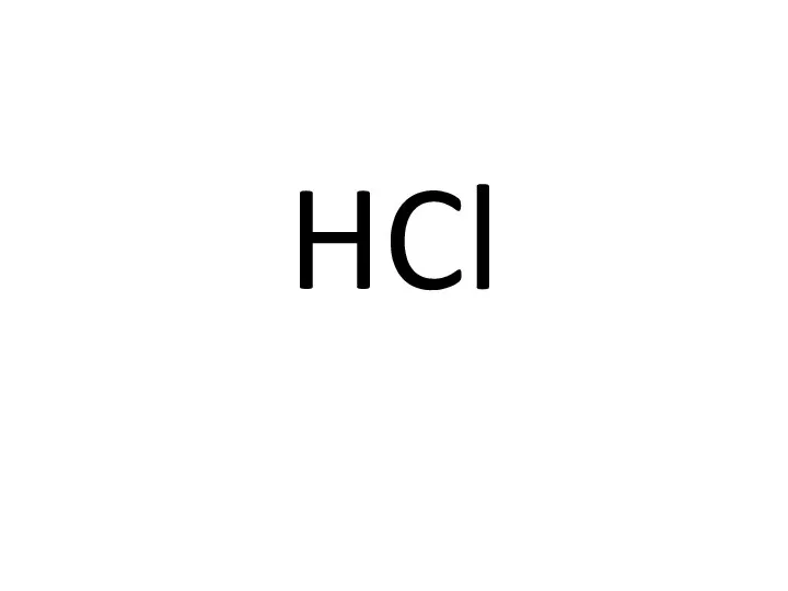 HCl