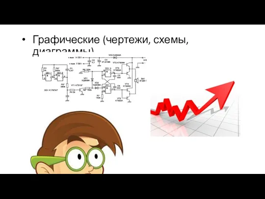 Графические (чертежи, схемы, диаграммы)