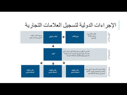 الإجراءات الدولية لتسجيل العلامات التجارية