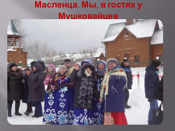 Масленца. Мы, в гостях у Мушковайцев