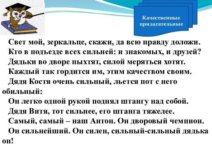 Свет мой, зеркальце, скажи, да всю правду доложи. Кто в подъезде всех