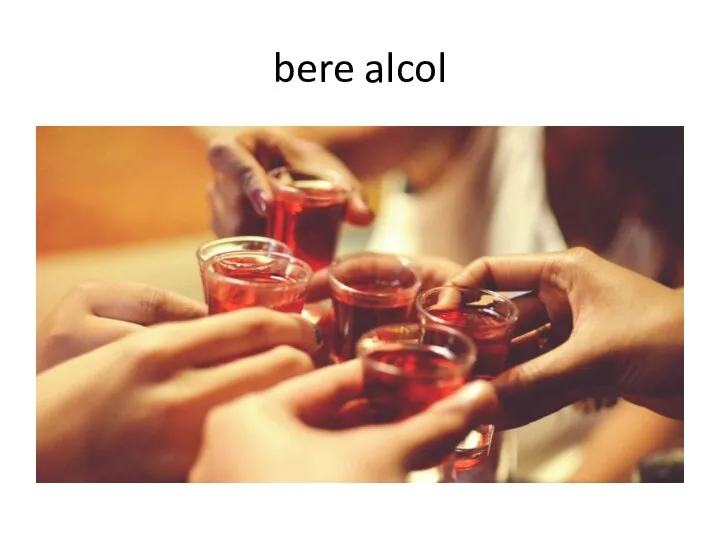 bere alcol