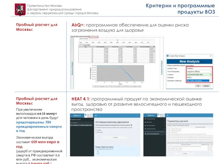 Правительство Москвы Департамент природопользования и охраны окружающей среды города Москвы Критерии и