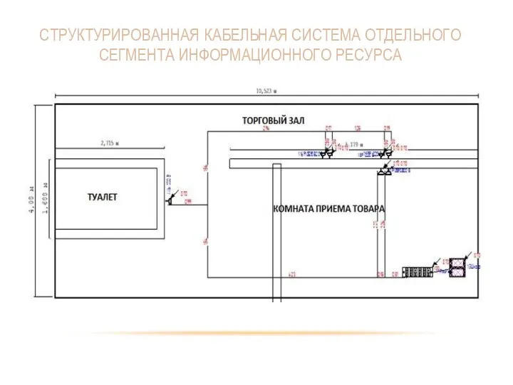 СТРУКТУРИРОВАННАЯ КАБЕЛЬНАЯ СИСТЕМА ОТДЕЛЬНОГО СЕГМЕНТА ИНФОРМАЦИОННОГО РЕСУРСА