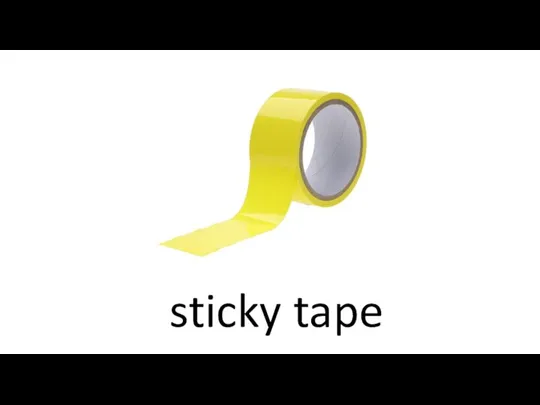 sticky tape
