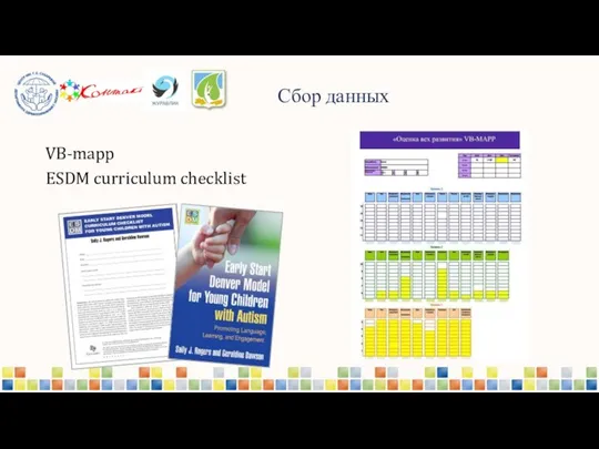 VB-mapp ESDM curriculum checklist Сбор данных